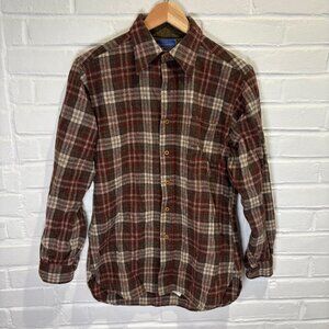 Pendleton Country Traditionals 100% Virgin Wool Button Up Shirt Men's Medium